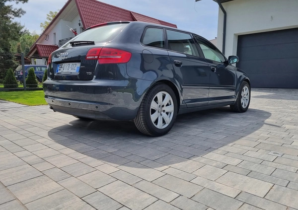 Audi A3 cena 31900 przebieg: 169000, rok produkcji 2011 z Żyrardów małe 742